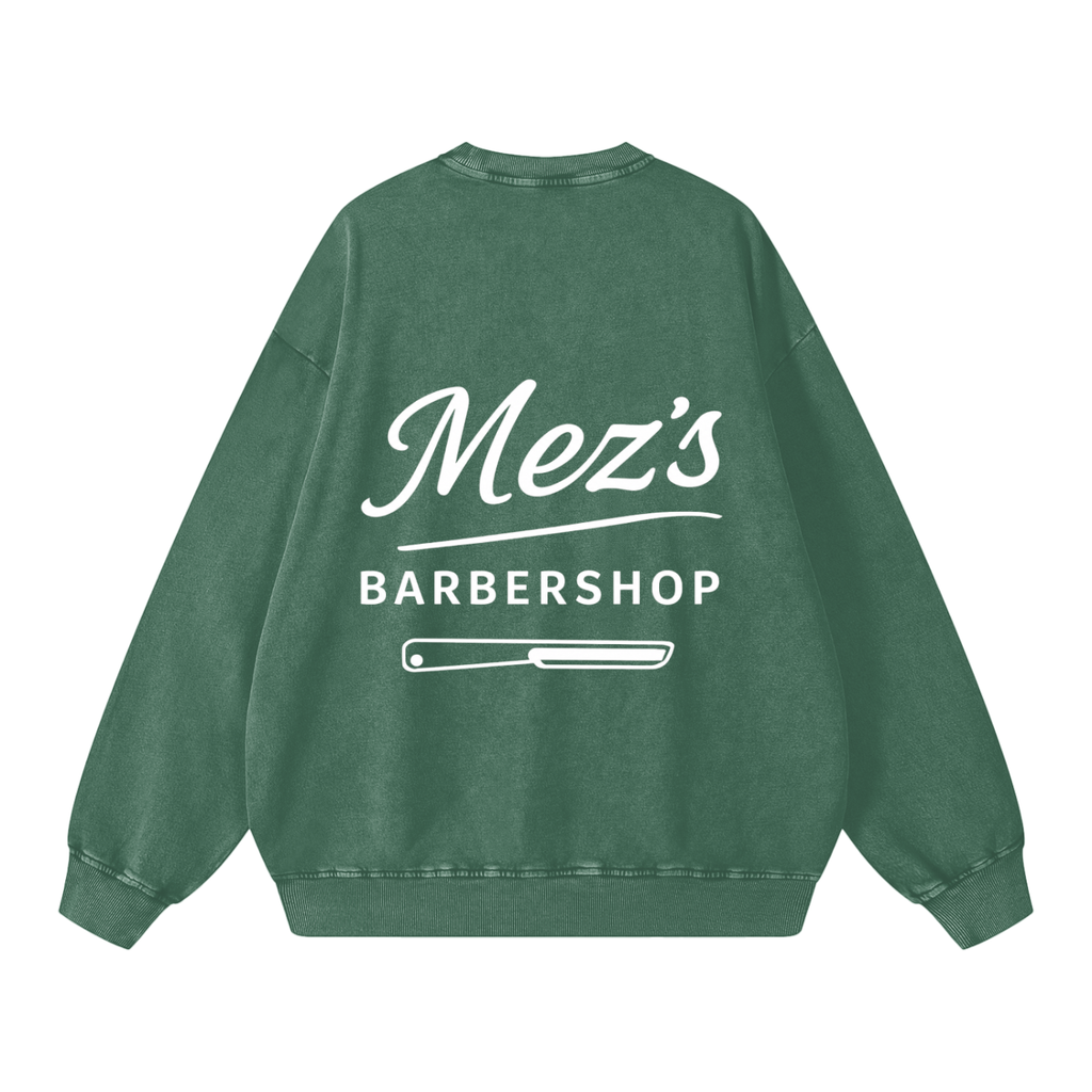 Snow Washed Oversized Sweatshirt