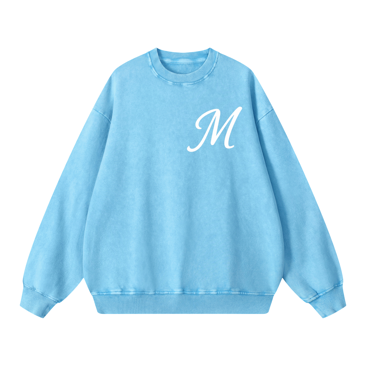 Snow Washed Oversized Sweatshirt