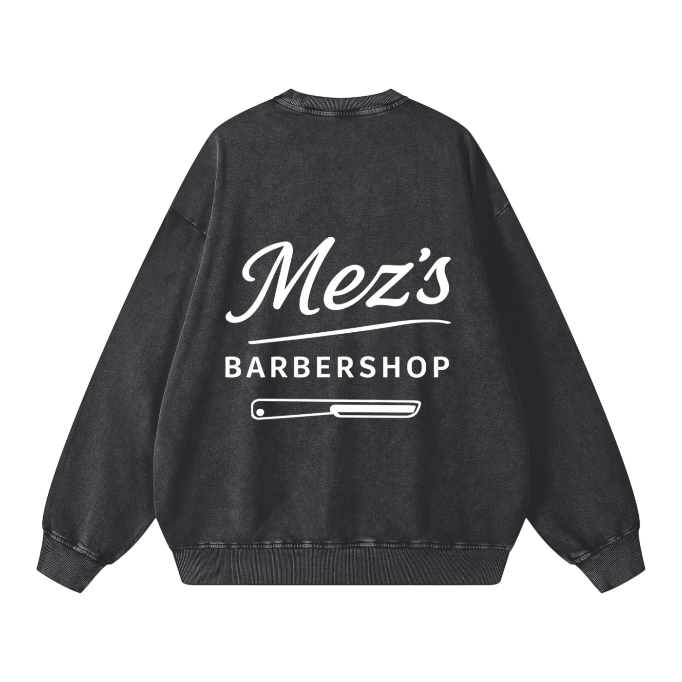 Snow Washed Oversized Sweatshirt