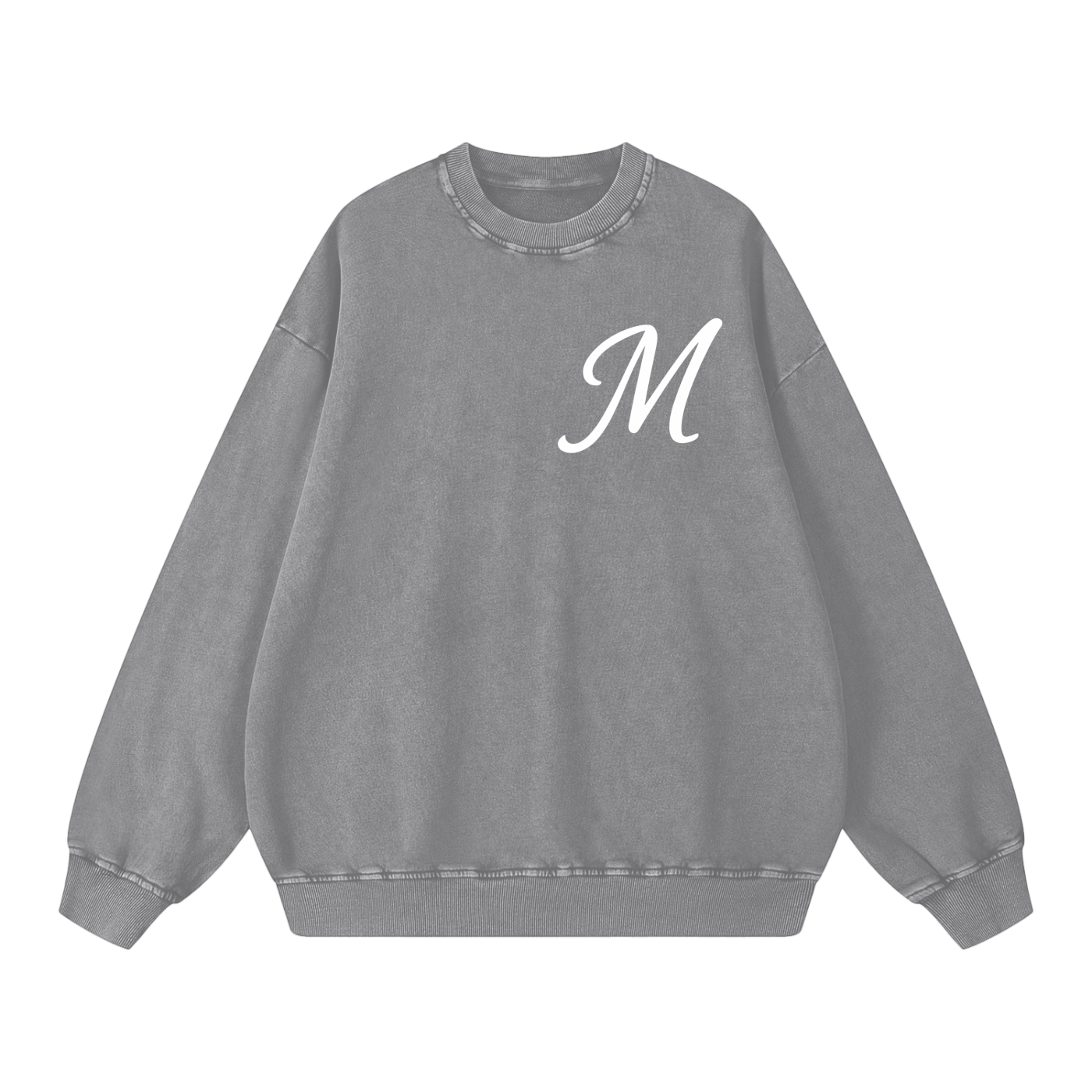 Snow Washed Oversized Sweatshirt