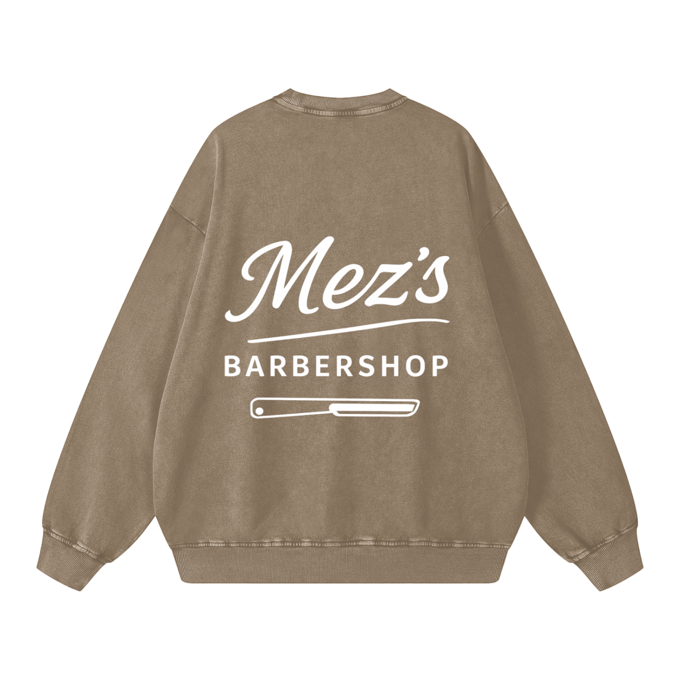Snow Washed Oversized Sweatshirt