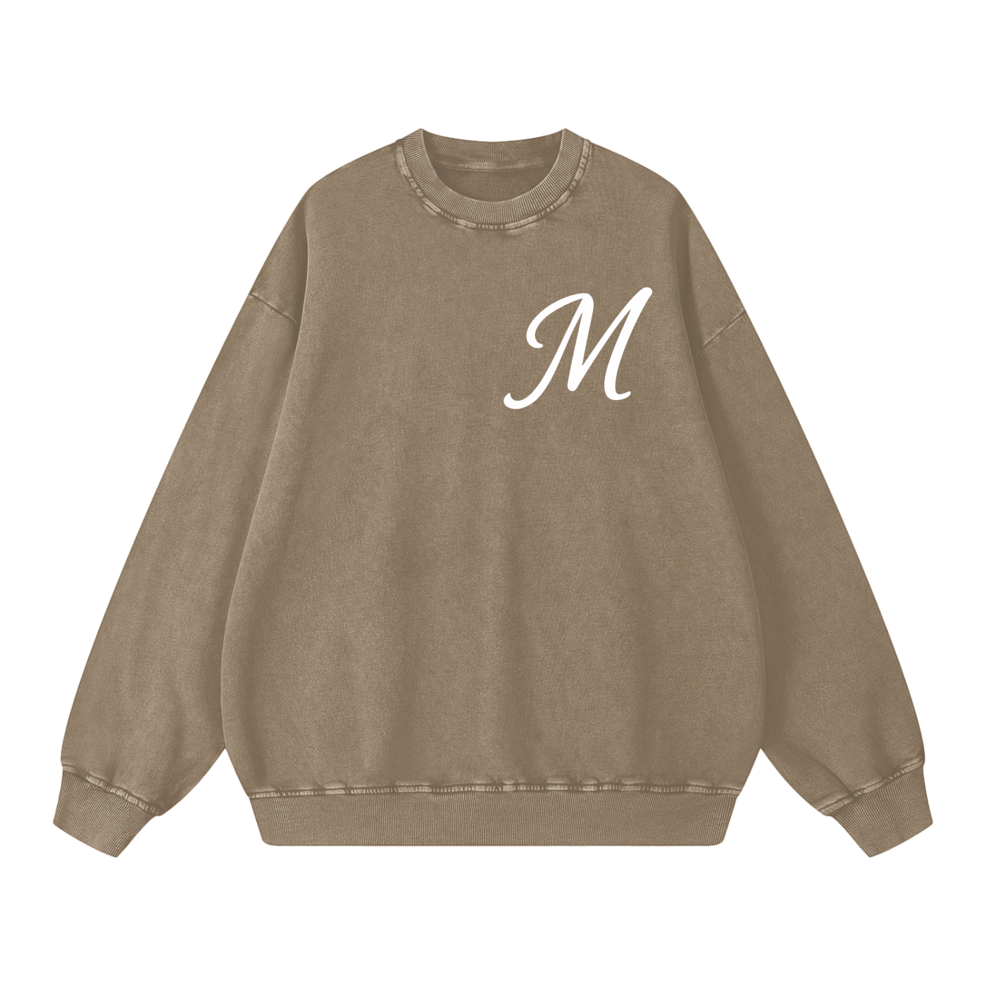 Snow Washed Oversized Sweatshirt