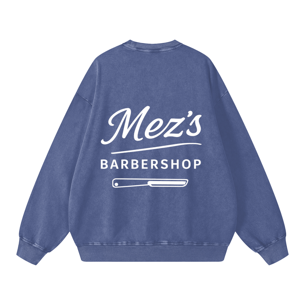 Snow Washed Oversized Sweatshirt