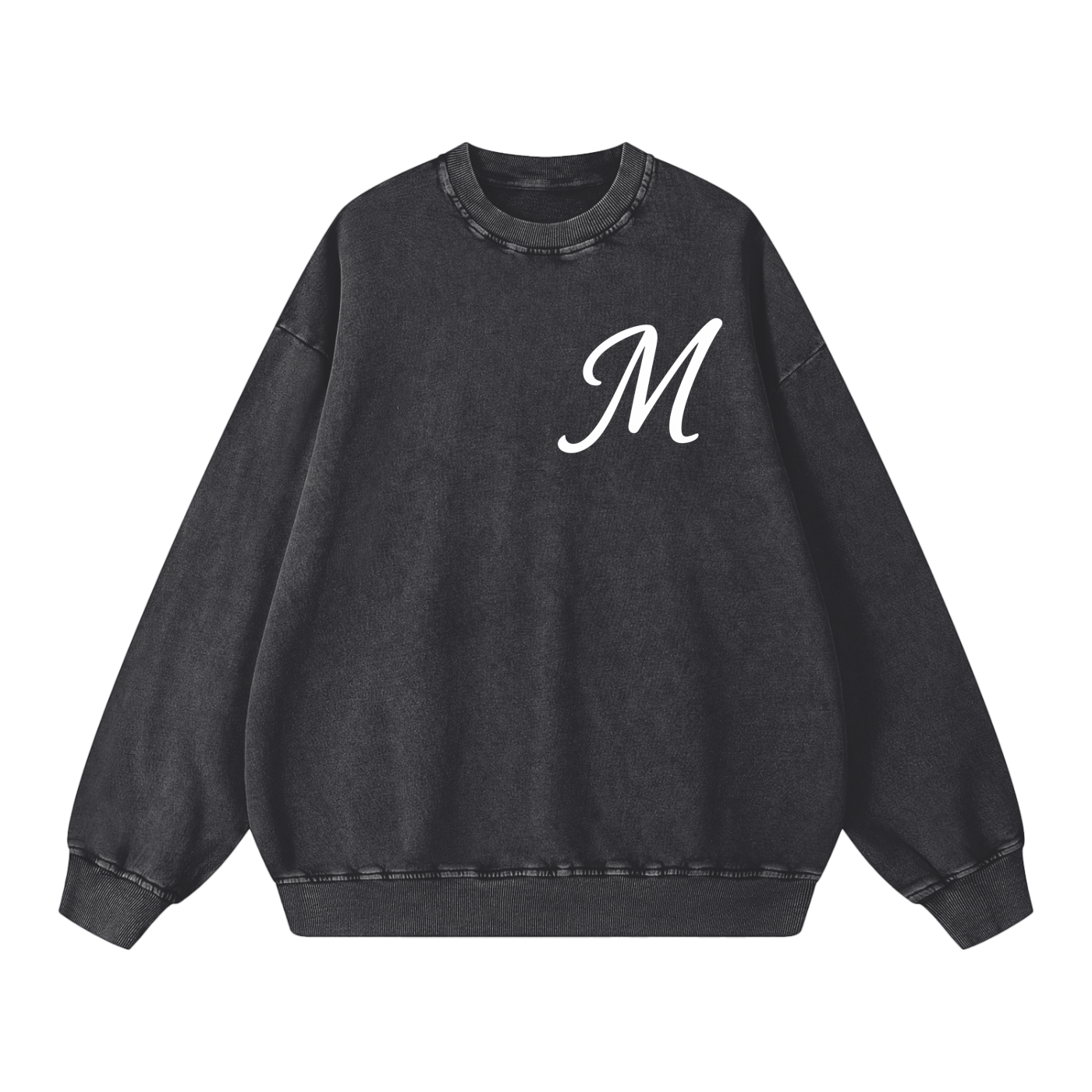 Snow Washed Oversized Sweatshirt