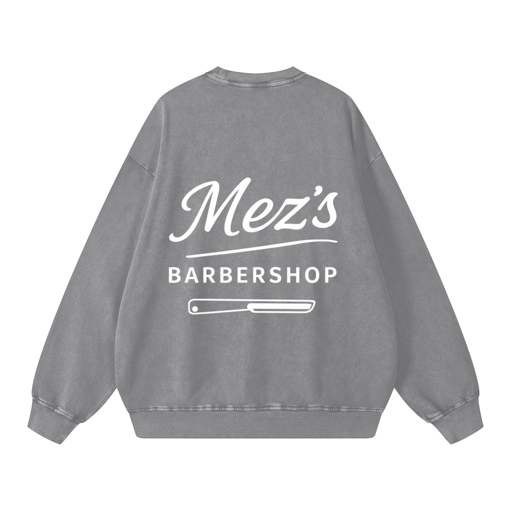 Snow Washed Oversized Sweatshirt