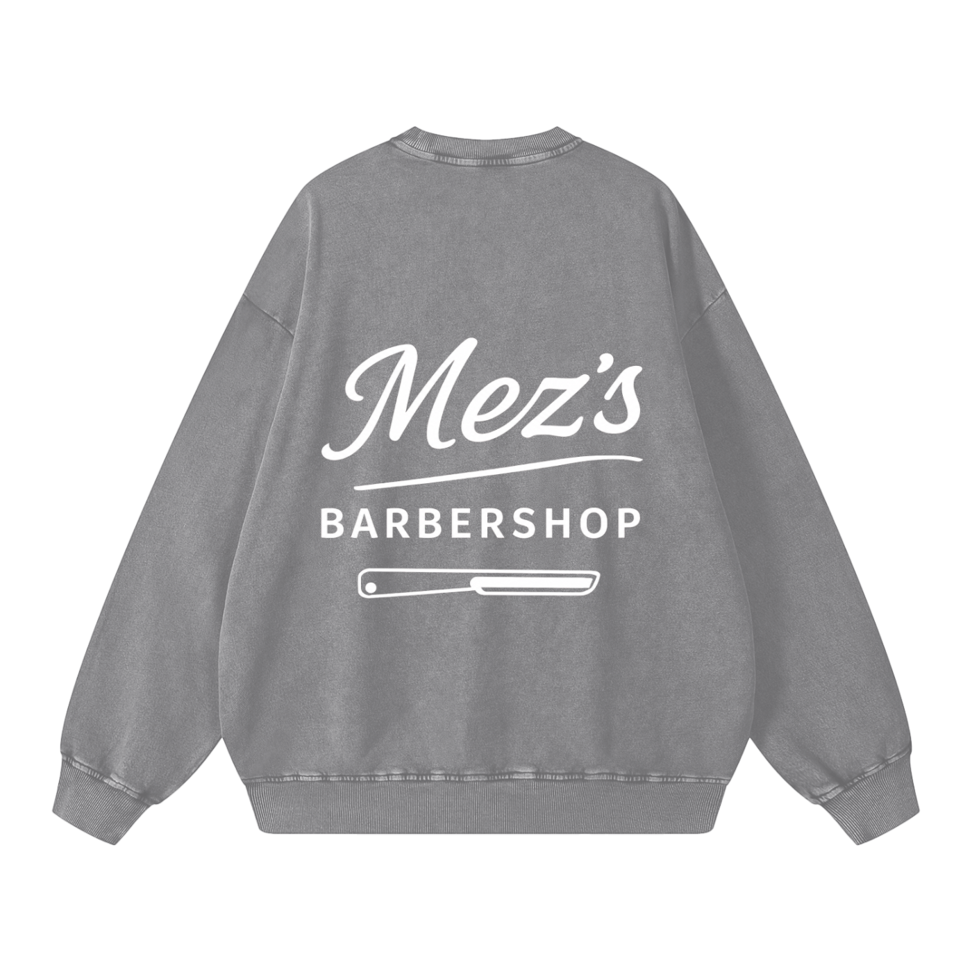 Snow Washed Oversized Sweatshirt