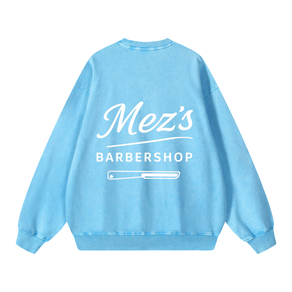 Snow Washed Oversized Sweatshirt